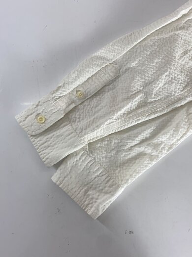 商品画像：長袖シャツ/L/コットン/WHT/無地 6