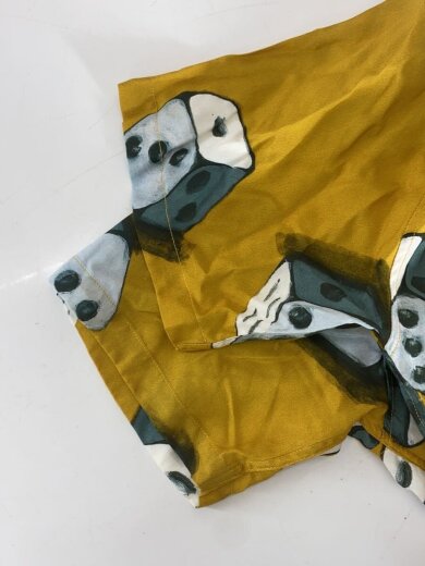 商品画像：ダイス/アロハシャツ/S/レーヨン/YLW/総柄/1110215 6