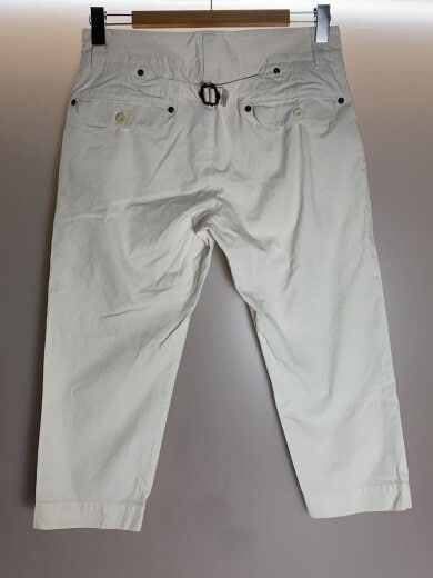 商品画像：00s/シンチバック付き/黒タグ/クロップドパンツ/44/コットン/WHT/G35PEX// 2
