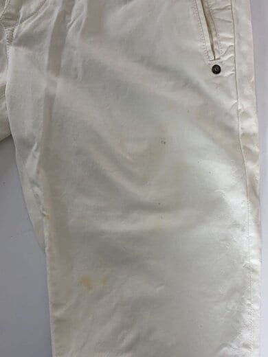 商品画像：00s/シンチバック付き/黒タグ/クロップドパンツ/44/コットン/WHT/G35PEX// 7