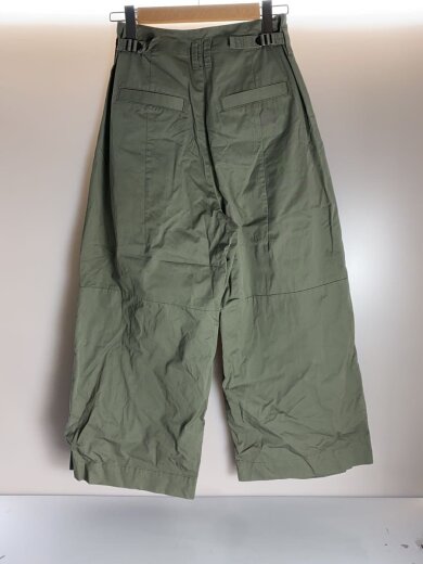 商品画像：25SS/コットンツイルワイドフォルムパンツ/ボトム/M/コットン/KHK/無地/SHS-25090-A// 2