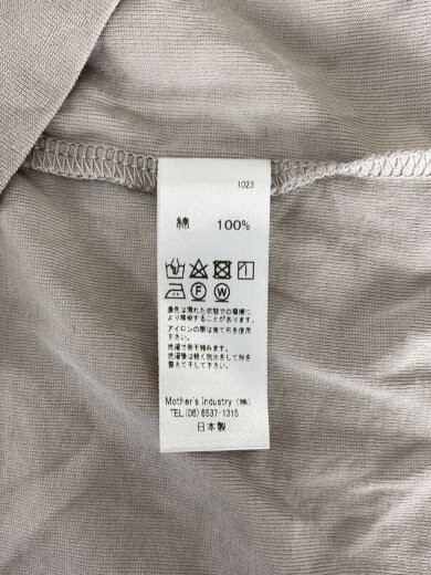 商品画像：Tシャツ/--/コットン/GRY 4