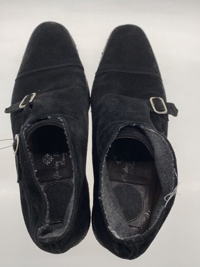 商品画像：ANDREA VENTURA/ダブルモンクストラップシューズ/42/BLK/スウェード// 3