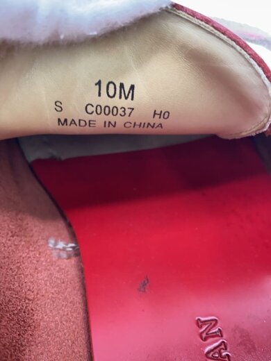 商品画像：デッキシューズ/UK10/RED/C00037// 5