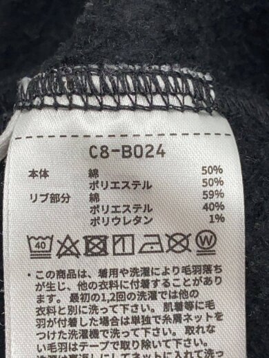 商品画像：スウェット/XL/コットン/BLK/C8-B024// 4