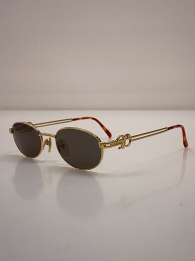 商品画像：サングラス/オーバル/GLD/GRY/レディース/58-5171// 2
