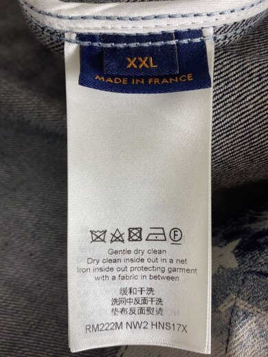 商品画像：22AW/モノグラム/バンダナ/デニムシャツ/半袖シャツ/XXL/コットン/NVY// 5