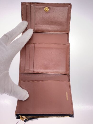 商品画像：2つ折り財布/--/BEG/チェック/レディース// 4