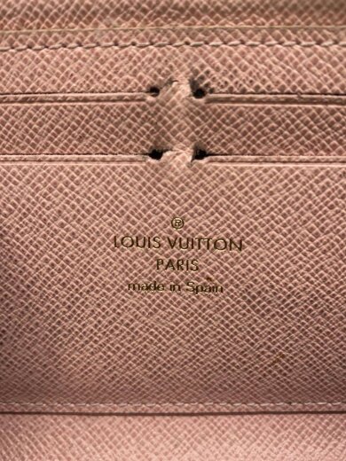 商品画像：ポルト・フォイユ・クレマンス_モノグラム・キャンバス_ローズバレリーヌ/PVC/BRW/総柄/レディース// 3