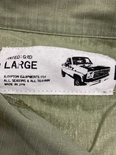 商品画像：ミリタリージャケット/L/コットン/KHK// 3