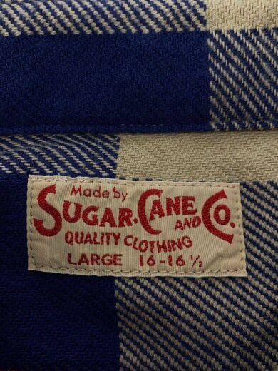 商品画像：長袖シャツ/L/コットン/BEG/チェック/SC29147 3