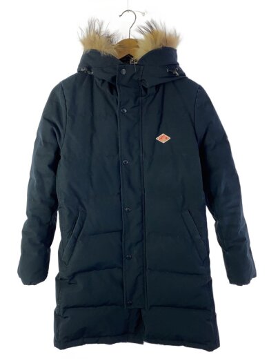 商品画像：ロングダウンジャケット/38/ポリエステル/NVY/無地/JD-8744LAS 1