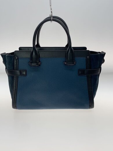 商品画像：ハンドバッグ_コンビレザー/--/NVY 3