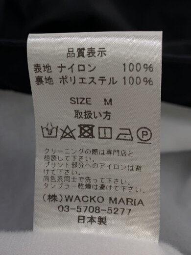 商品画像：ナイロンジャケット/M/ナイロン/BLK/プリント 4