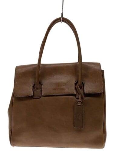 商品画像：トートバッグ/レザー/BRW/無地// 1