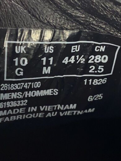 商品画像：シューズ/28cm/BLK/レザー/11826/GORE-TEX// 5