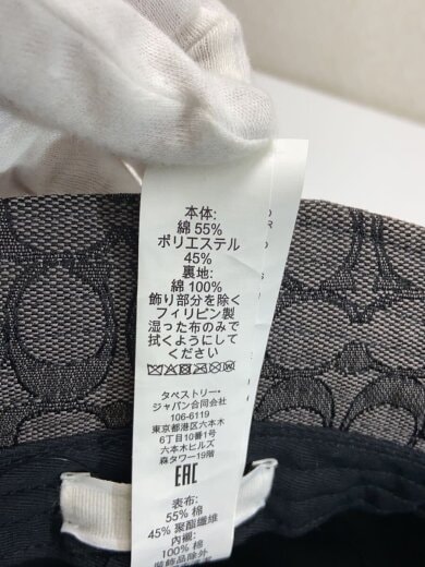 商品画像：バケットハット/M/コットン/GRY/総柄/メンズ/CB707 6