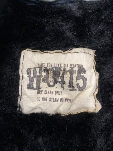 商品画像：ステンカラーコート/38/--/NVY/無地/8405-01-041-9774 3