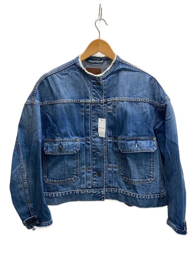 商品画像：ジャケット/38/コットン/BLU/無地/20-011-200-1030-1-0 1