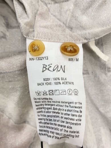 商品画像：半袖シャツ/M/シルク/総柄/NN-1302Y13 4