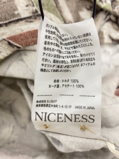 商品画像：半袖シャツ/M/シルク/総柄/NN-1302Y13 5