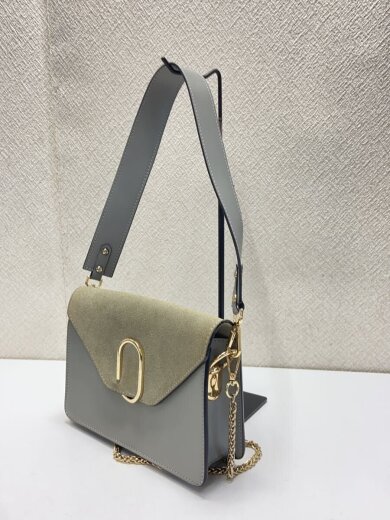 商品画像：ショルダーバッグ/レザー/GRY// 2