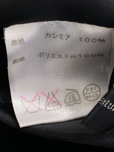 画像：BARNEYS NEWYORKコート/38/カシミア/BLK5