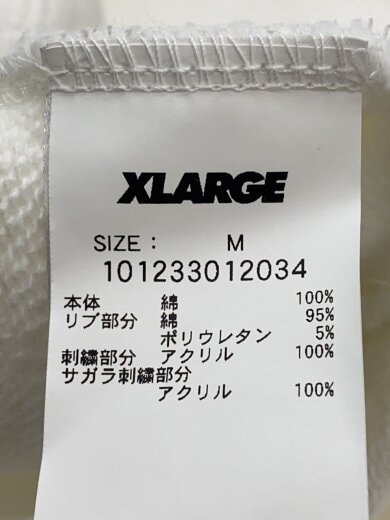 商品画像：パーカー/M/コットン/WHT/101233012034// 4