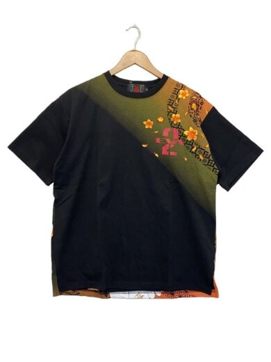 商品画像：Tシャツ/L/コットン/BLK/526359/EVANGELION/錦// 1