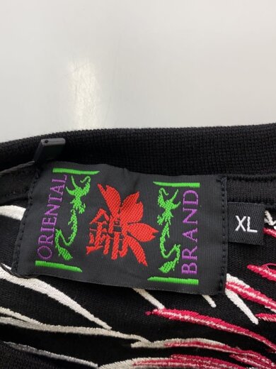 商品画像：Tシャツ/XL/コットン/BLK/526358// 3