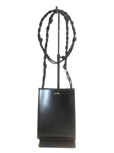 ショルダーバッグ/レザー/BLK/Tangleバッグ スモール