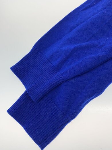 商品画像：ニット・セーター(厚手)/XL/ウール/BLU/無地 6