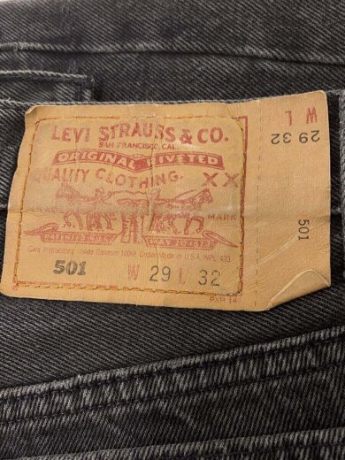 商品画像：90s/USA製/ストレートパンツ/29/コットン/BLK/00501-0660 4