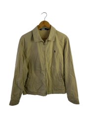 スイングトップジャケット/M/コットン/BEG