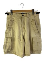 ショートパンツ/31/コットン/BEG/無地