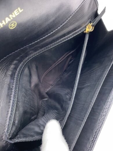 商品画像：長財布/--/BLK/レディース/キャビアスキン 5