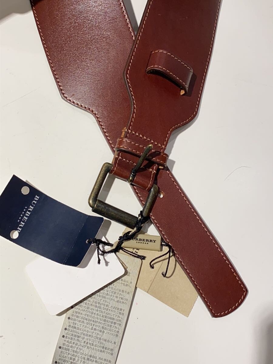 BURBERRY LONDON / ベルト/レザー/BRW/無地/メンズ/zd233-406-55