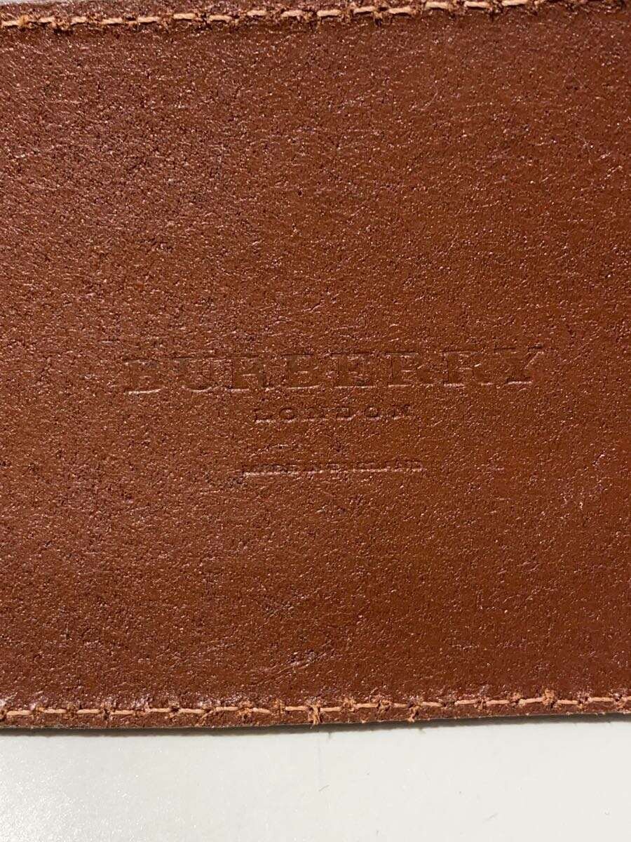 BURBERRY LONDON / ベルト/レザー/BRW/無地/メンズ/zd233-406-55
