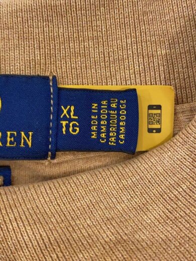 商品画像：半袖シャツ/XL/コットン/BEG/無地 4