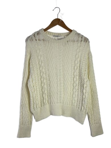 商品画像：ニット・セーター(厚手)/--/ナイロン/WHT/1613-105-3705// 1