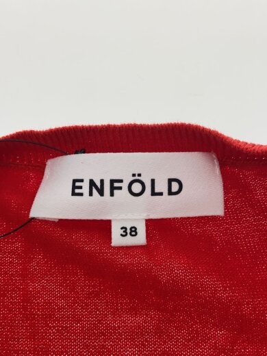 商品画像：ニット・セーター(薄手)/38/コットン/RED/300DS270-2640// 3