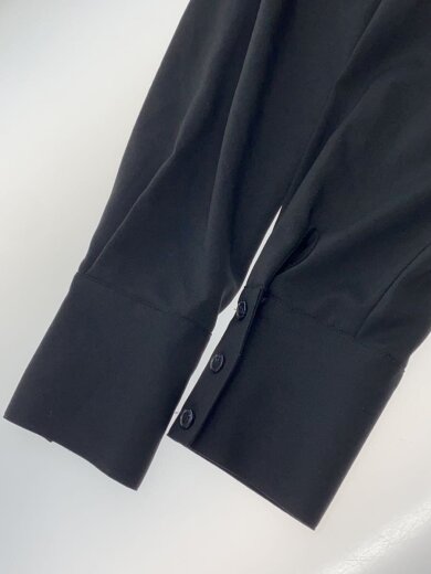 商品画像：シェルターブロッキングワンピース/O/ポリエステル/BLK/141510004 4