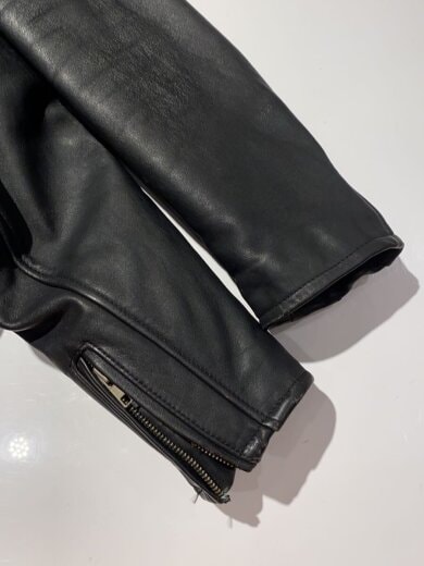 商品画像：韓国製/ダブルライダースジャケット/S/レザー/BLK 5