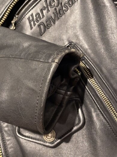 商品画像：韓国製/ダブルライダースジャケット/S/レザー/BLK 7