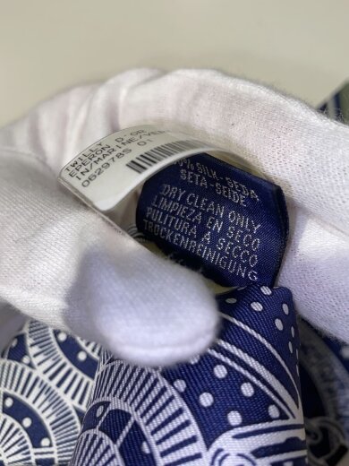 商品画像：スカーフ/シルク/NVY/総柄/レディース 5