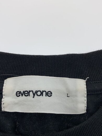 商品画像：Tシャツ/L/コットン/BLK/EV24-CS27 3