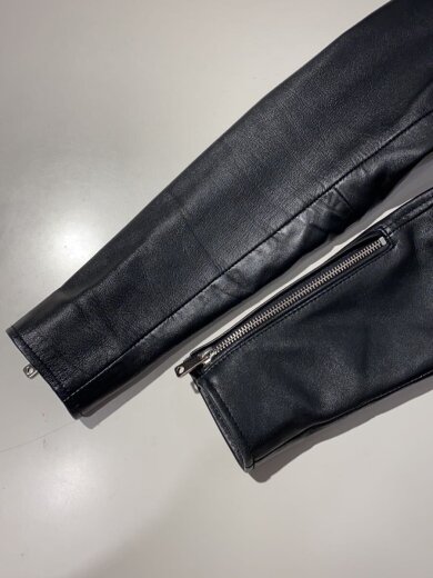 商品画像：レザージャケット・ブルゾン/1/羊革/BLK/408352007 5