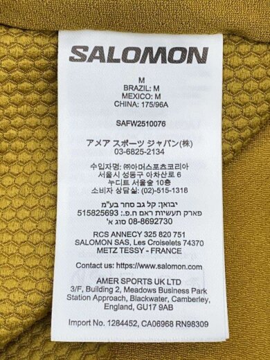 商品画像：ジャケット/M/ポリエステル/YLW/C26442 4