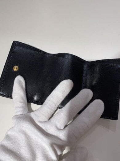 商品画像：Baby Wallet/ベビーウォレット/3つ折り財布/--/BLK/メンズ 4