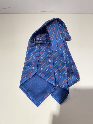 商品画像：ネクタイ/シルク/BLU/花柄/メンズ 2